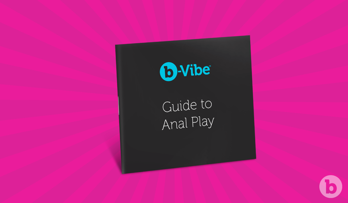 Triplet anal beads and all b-Vibe purchases include an experts' guide to anal play