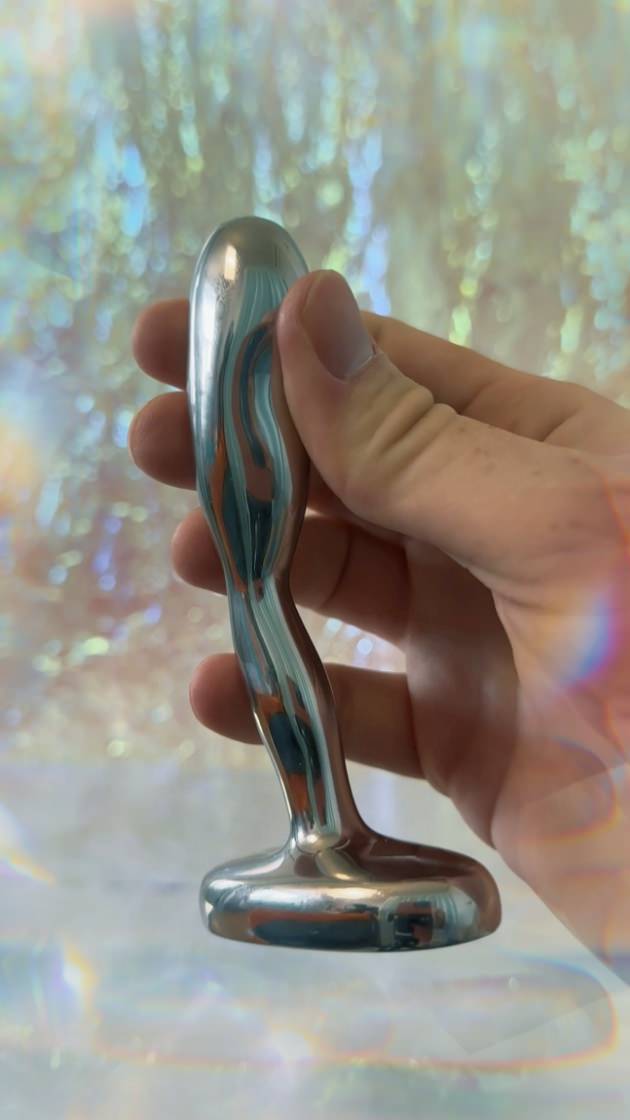 B Vibe Stainless Steel Prostate Plug Best P Spot Sex Toy