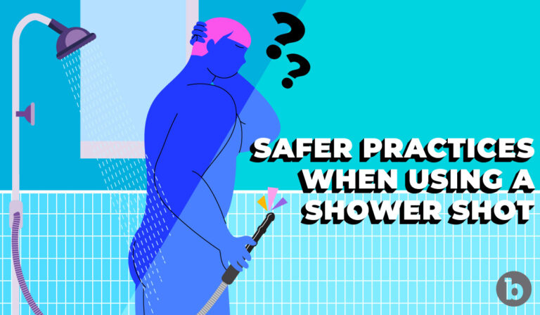 Learn how to douche properly with a shower shot