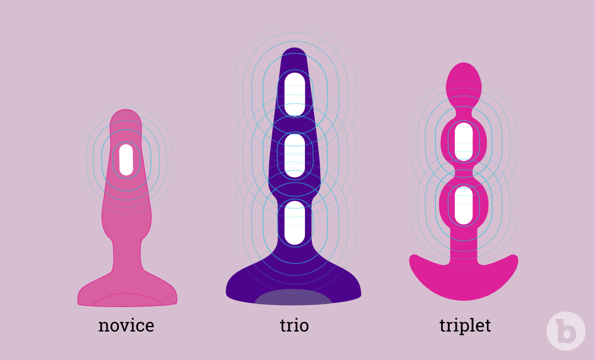 b-Vibe's collection of vibrating anal toys are perfect for anal training and prostate stimulation