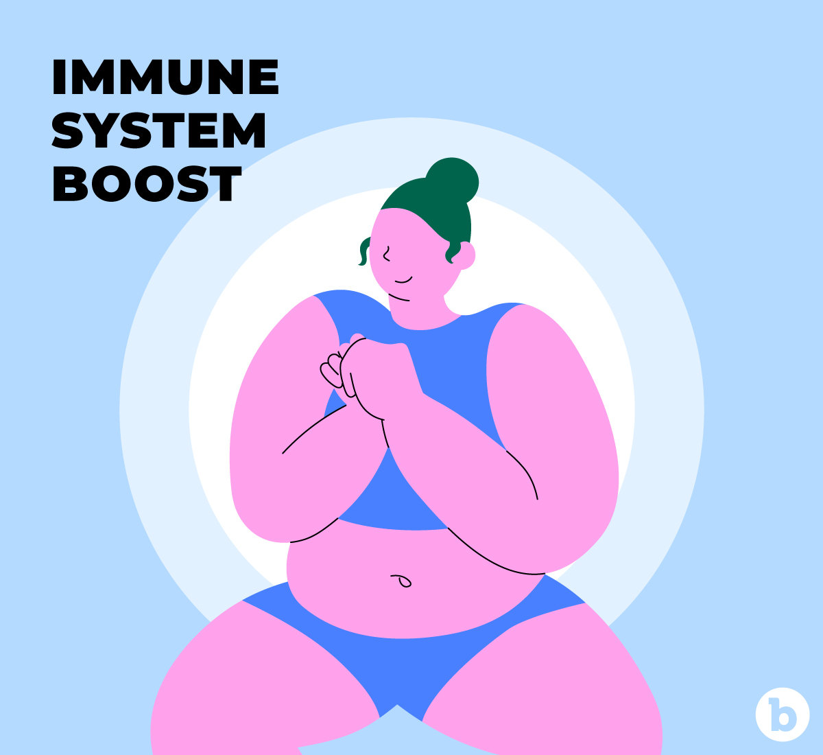 Pleasuring yourself regularly can also help boost your immune system