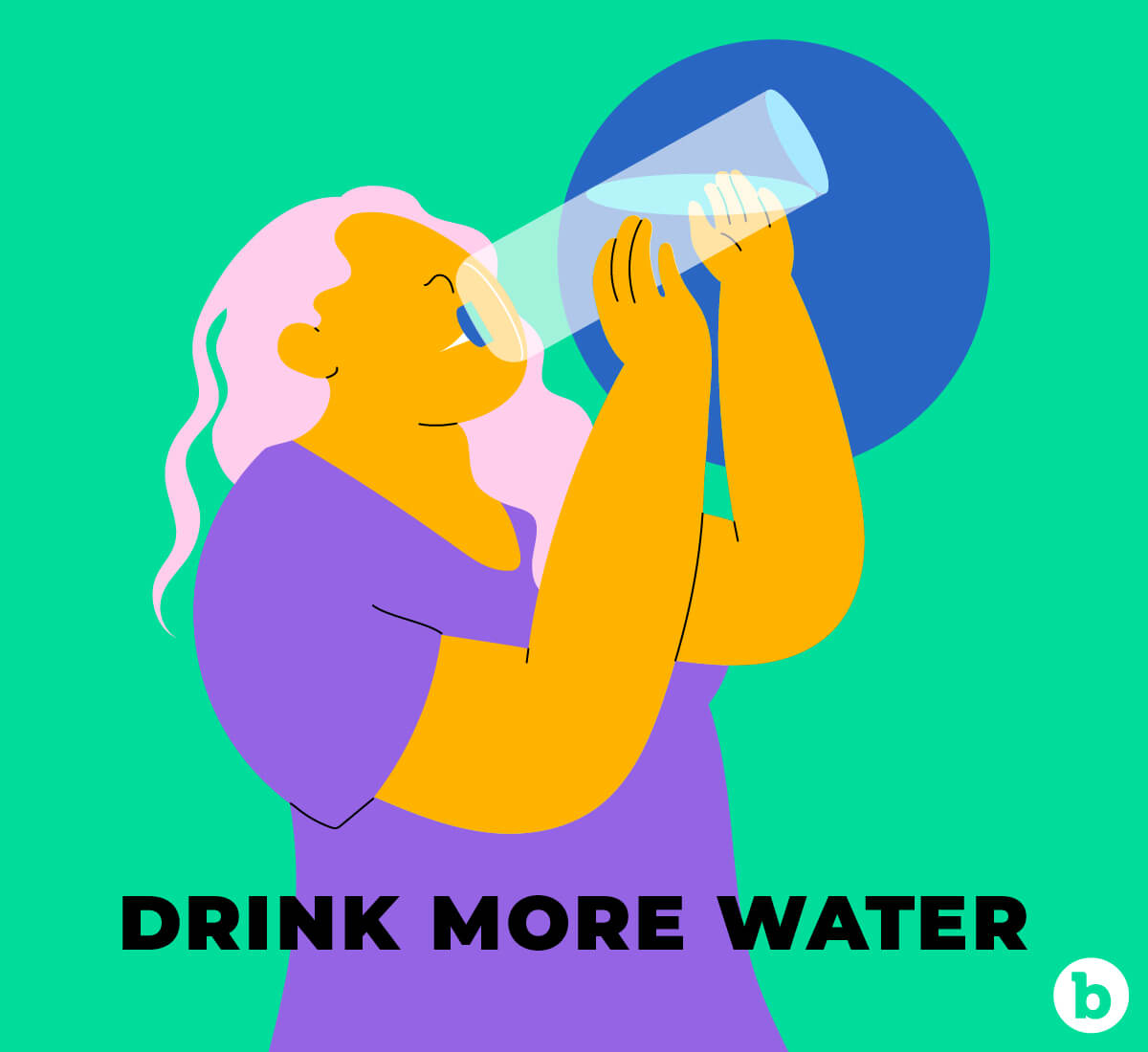 Drinking more water should be a general resolution for 2021 as well as a booty resolution