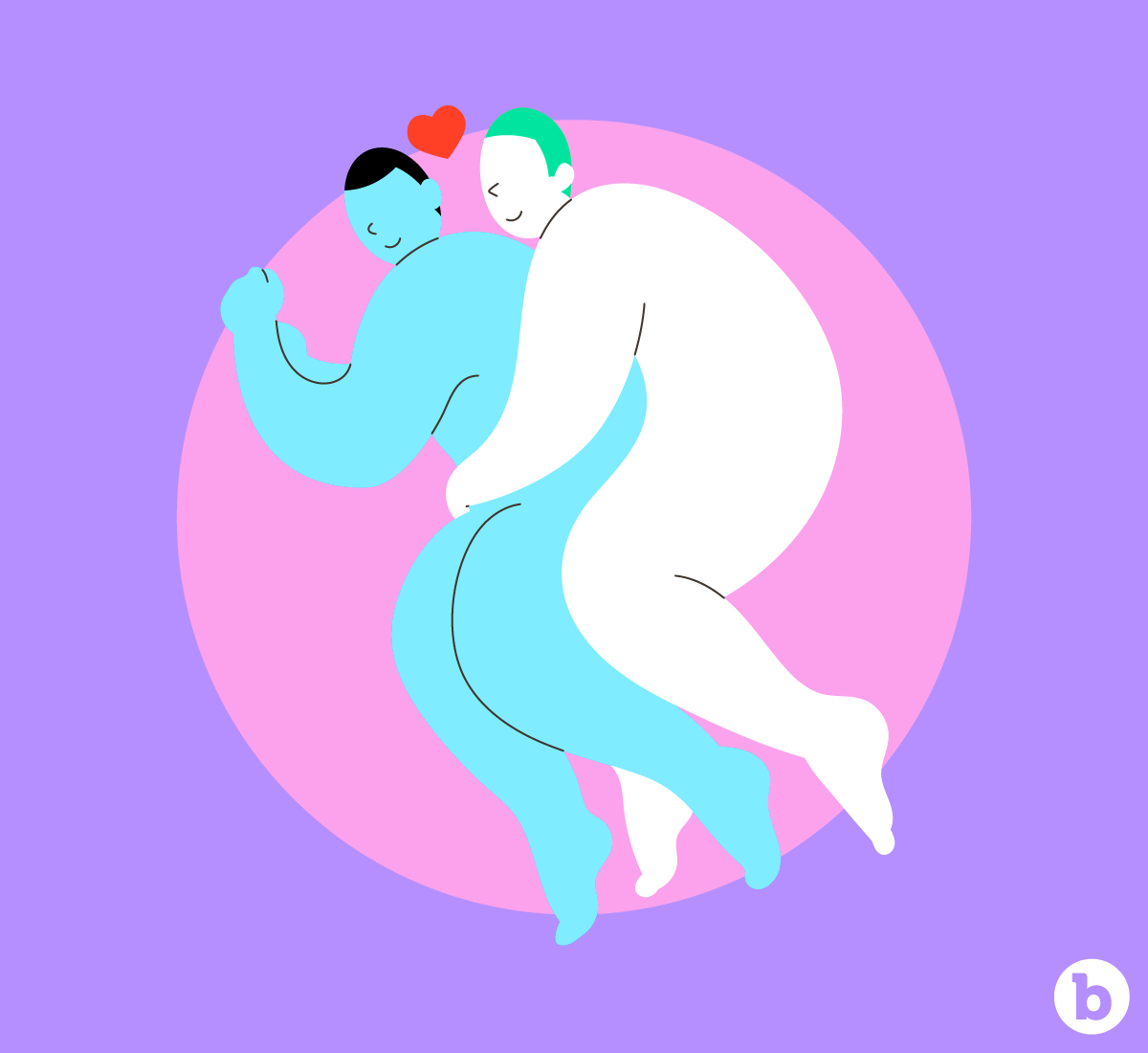 Orgasms aren't the key goal when it comes to comfort sex