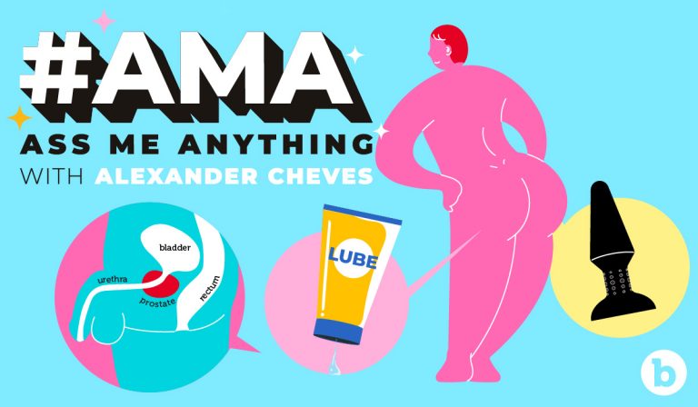 Sex educator Alexander Cheves answers about lube, pegging, prostate orgasms, and plugs in the seventh edition of ASS Me Anything