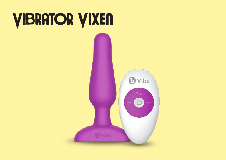 Vixen Reviews b-Vibe's Novice Plug