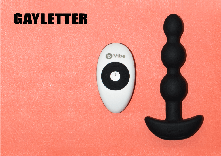GAYLETTER's Miss Xtra reviews the b-Vibe Triplet Anal Beads