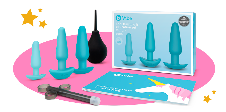 b-Vibe Anal Training Kit and Education Set