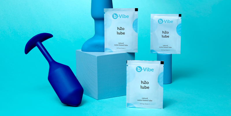 b-Vibe On the GO Water Based Lube Travel Pack TSA Approved