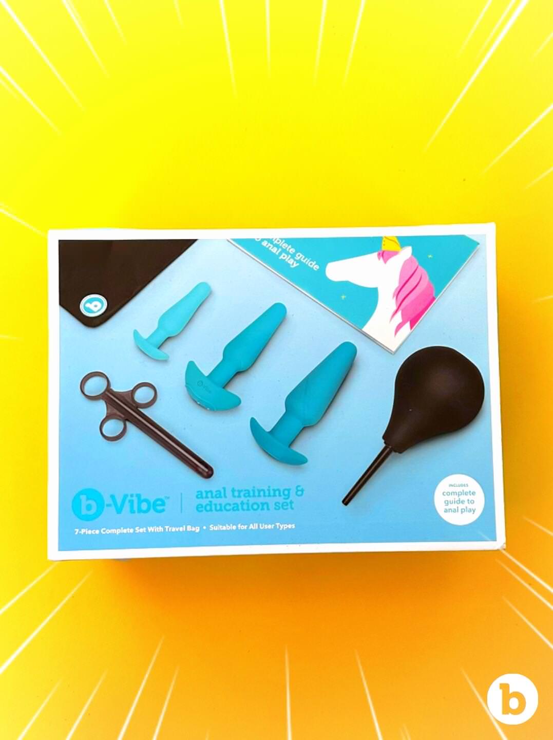 b-Vibe anal training kit & education set